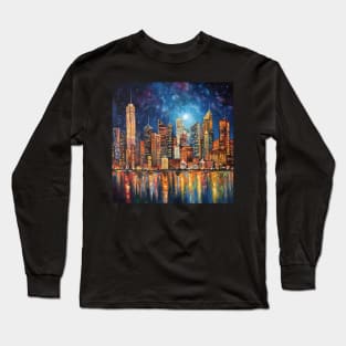 City skyline Long Sleeve T-Shirt